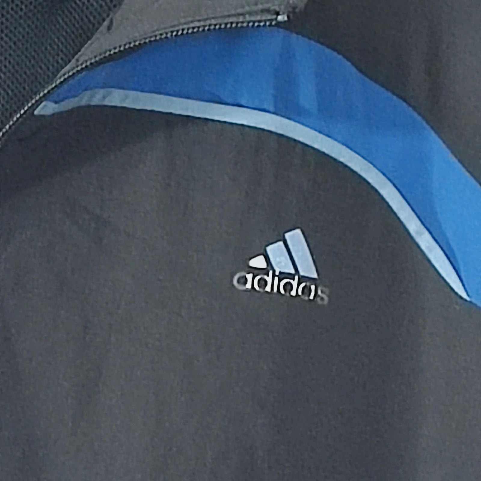 Adidas trackjacket clima cool Black &blue, size XL,  – photo 2